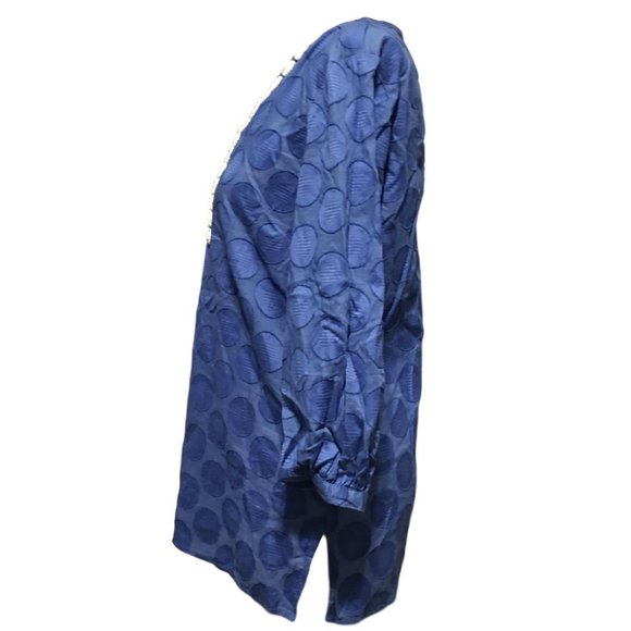 CUTE! Michael Kors Blue Tunic - Small - Picture 3 of 5